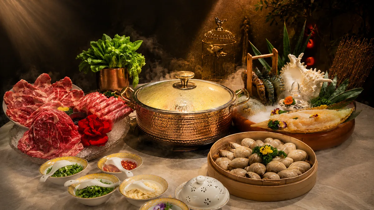 Thăn nội bò Wagyu A5 Kagoshima và hải sản cao cấp tại THE GU