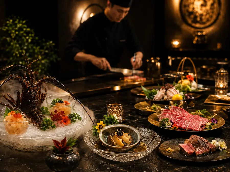 Chef-led Omakase dining at The Gu